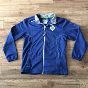 Never worn brand new Reebok Toronto maple leafs light jacket